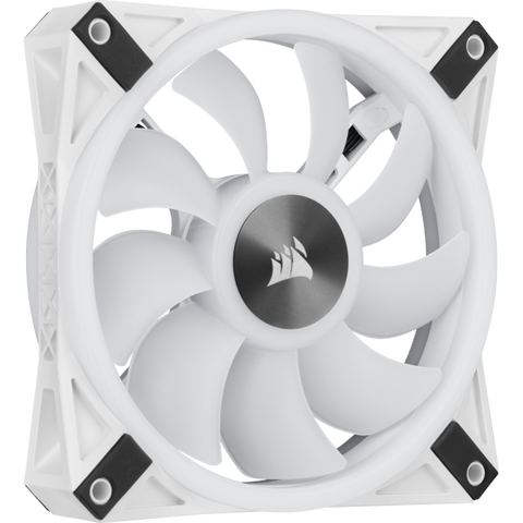 Corsair iCUE QL120 Case per computer Ventilatore 12 cm Bianco (CORSAIR iCUE QL120 RGB - systemkabinet)