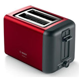Bosch TAT3P424DE tostapane 2 fetta/e Nero, Rosso 970 W