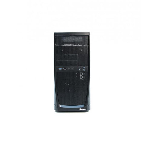 ADJ 200-00052 CASE MINI-TOWER MICROATX/ITX 1xUSB2 1xUSB3 AUDIO HD BLACK