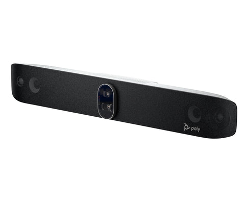 HP Inc. Poly Studio X72 - All-in-One Videoleiste - Zoom Certified, Zertifiziert fr Microsoft Teams - Schwarz (A4LZ8AA#ABB)