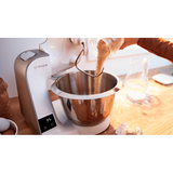 BOSCH MUM5XW20 ROBOT DA CUCINA 1000W CAPACITA' 3.9 LT CON ACCESSORI BIANCO CHAMPAGNE