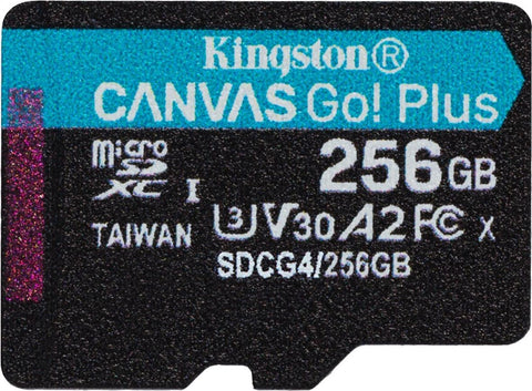 KINGSTON microSDXC Canvas Go Plus 256GB (SDCG4/256GBSP)