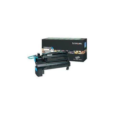 Lexmark X792X1CG cartuccia toner 1 pz Originale Ciano