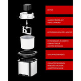 Unold Gelato Gelatiera tradizionale 1,5 L 12 W Nero, Acciaio inossidabile
