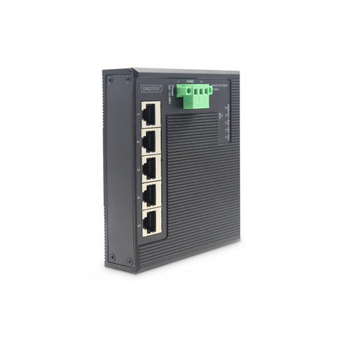 Digitus Industrie Gigabit Flat Switch, 5 porte