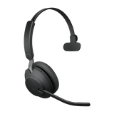 Jabra Evolve2 65, UC Mono Auricolare Wireless A Padiglione Ufficio USB tipo-C Bluetooth Nero