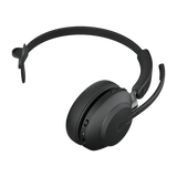 Jabra Evolve2 65, MS Mono Auricolare Wireless A Padiglione Ufficio USB tipo A Bluetooth Nero