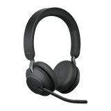 JABRA EVOLVE2 65 CUFFIE CON MICROFONO WIRELESS CON SUPPORTO DI RICARICA UC CON ADATTATORE BLUETOOTH USB-A NERO