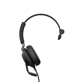 Jabra Evolve2 40, UC Mono Auricolare Cablato A Padiglione Ufficio USB tipo A Nero
