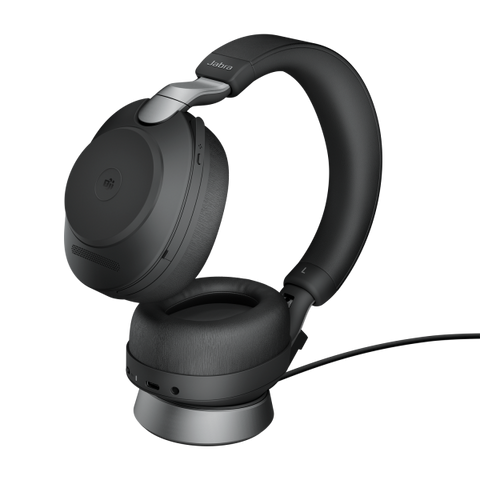 Jabra Evolve2 85, MS Stereo Auricolare Con cavo e senza cavo A Padiglione Ufficio USB tipo-C Bluetooth Nero