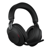 JABRA EVOLVE2 85 CUFFIE CON MICROFONO WIRELESS MS CON ADATTATORE BLUETOOTH USB TIPO A JACK 3,5 MM NERO