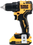 DeWALT DCD708D2T-QW - Bohrer/Schrauber - schnurlos - 2 Geschwindigkeiten - Bohrfutterschlssel 13 mm - 65 Nm - 2 Akkus - 18 V (DCD708D2T-QW)