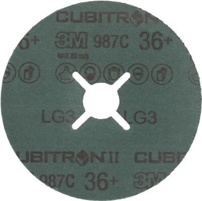3M Fiberscheibe VA 125x22mm 80+ 987C cubitron II VE=25 (Pack mit 25 St) (7000028200)