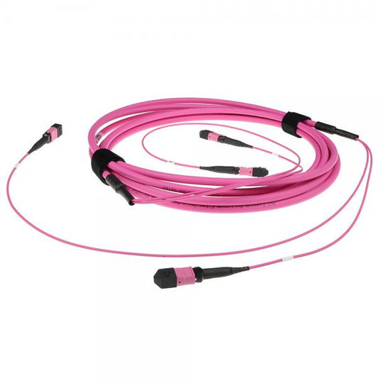 ACT DC5206 cavo a fibre ottiche 25 m 2x MPO OM4 Viola