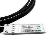 BlueOptics 49Y7887-LE-BL cavo InfiniBand 3 m QSFP 4xSFP+ Nero