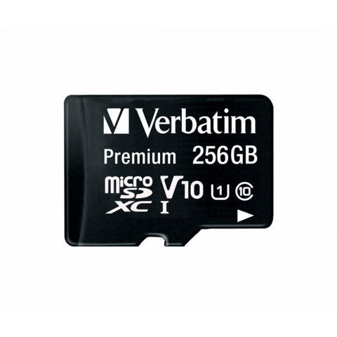 Verbatim 256GB microSDHC/SDXC memoria flash MicroSDXC UHS-I Classe 10