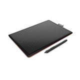 Wacom One tavoletta grafica Nero, Rosso 2540 lpi (linee per pollice) 216 x 135 mm USB