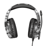 TRUST GXT 488 FORZE CUFFIE CON MICROFONO GAMING LICENZA PS4 JACK 3,5MM MIMETICO GRIGIO