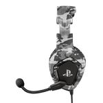 TRUST GXT 488 FORZE CUFFIE CON MICROFONO GAMING LICENZA PS4 JACK 3,5MM MIMETICO GRIGIO