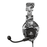 TRUST GXT 488 FORZE CUFFIE CON MICROFONO GAMING LICENZA PS4 JACK 3,5MM MIMETICO GRIGIO