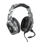 TRUST GXT 488 FORZE CUFFIE CON MICROFONO GAMING LICENZA PS4 JACK 3,5MM MIMETICO GRIGIO