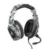 TRUST GXT 488 FORZE CUFFIE CON MICROFONO GAMING LICENZA PS4 JACK 3,5MM MIMETICO GRIGIO