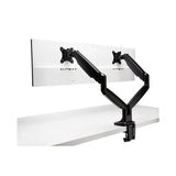 Kensington Braccio per monitor doppio ad altezza regolabile one-touch SmartFit (Kensington SmartFit One-Touch Height Adjustable Dual Monitor Arm - Black. Supplied by Hypertec [1Year warranty])