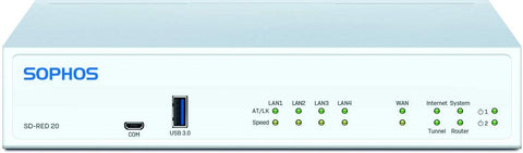 Sophos SD-RED 20 dispositivo di gestione rete 250 Mbit/s Collegamento ethernet LAN