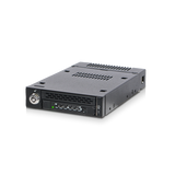 Icy Dock MB833M2K-B contenitore di unità di archiviazione Alloggiamento SSD Nero M.2