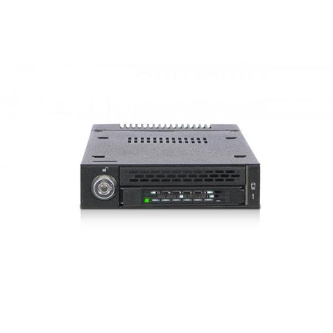 Icy Dock MB833M2K-B contenitore di unità di archiviazione Alloggiamento SSD Nero M.2