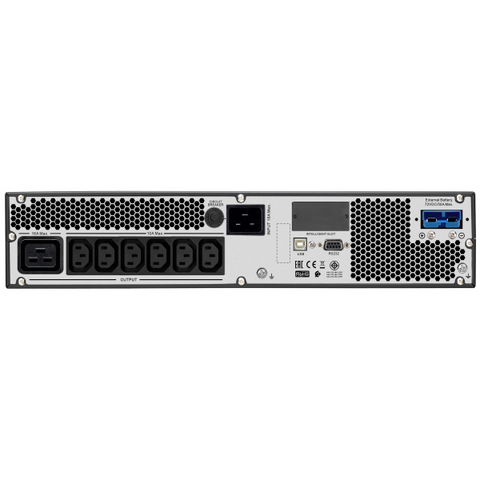 APC Easy UPS ONLINE SRV RM Ext. 3000VA230V Doppia conversione (online) 3 kVA 2400 W 7 presa(e) AC