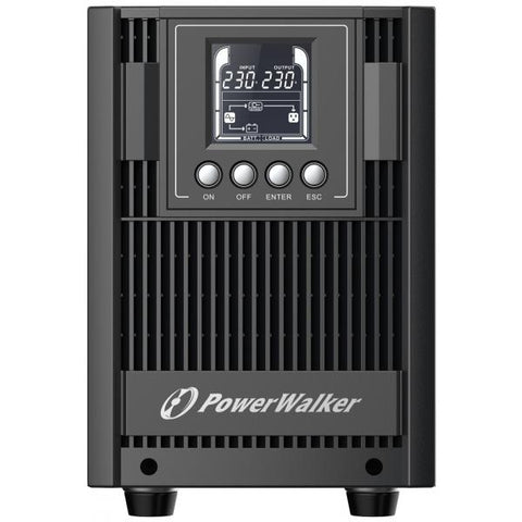 PowerWalker VFI 2000 AT FR gruppo di continuit [UPS] Doppia conversione [online] 2 kVA 1800 W 4 presa[e] AC (Bluewalker USV Powerwalker VFI 2000 AT)