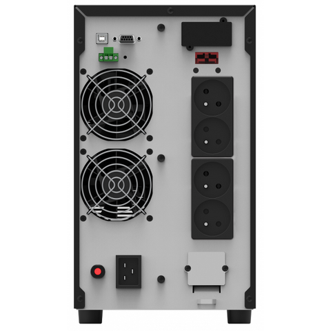 PowerWalker VFI 3000 AT FR gruppo di continuit [UPS] Doppia conversione [online] 3 kVA 2700 W 4 presa[e] AC (Bluewalker USV Powerwalker VFI 3000 AT)