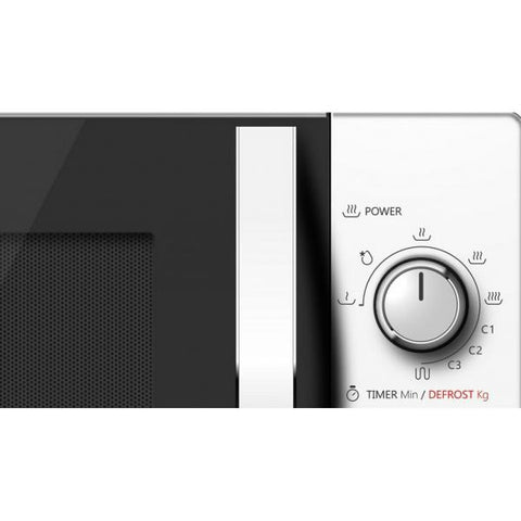 TOSHIBA MW-MG20P FORNO A MICROONDE + GRILL 20 LT 800 W + GRILL 1.000 W FUNZIONE SCONGELAMENTO BIANCO