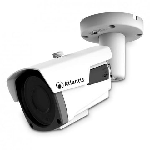 ATLANTIS A11-UX826A-BPV ULTRAPLEX TELECAMERA DI VIDEOSORVEGLIANZA IP FULL HD CAM OUTDOOR BULLET 3MP IR POE WHITE