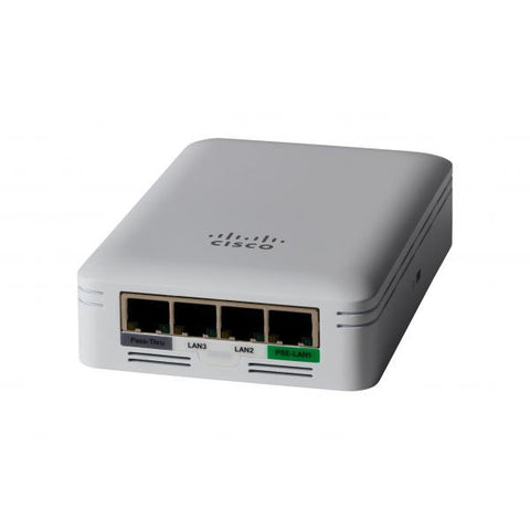 CISCO BUSINESS 145AC ACCESS POINT WIRELESS DUAL BAND 2.4/5GHz WI-FI 5 1.067 Mbps 1 x 1000Base-T (PoE) - RJ-45 - 1 x 1000Base-T (uscita PoE) - RJ-45 - 2 x 1000Base-T - RJ-45