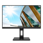 AOC P2 Q24P2Q LED display 60,5 cm [23.8] 2560 x 1440 Pixel Quad HD Nero (AOC Q24P2Q - Monitor a LED - 23.8 - 2560 x 1440 QHD @ 75 Hz - IPS - 250 cd/m? - 1000:1 - 4 ms - HDMI, VGA, DisplayPort - altop