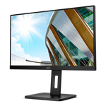 AOC P2 Q24P2Q LED display 60,5 cm [23.8] 2560 x 1440 Pixel Quad HD Nero (AOC Q24P2Q - Monitor a LED - 23.8 - 2560 x 1440 QHD @ 75 Hz - IPS - 250 cd/m? - 1000:1 - 4 ms - HDMI, VGA, DisplayPort - altop