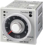 Finder Multifunktions-Zeitrelais, Serie 88 88.02.0.230.0002 24 - 230 V DC/AC 2 Wechsler 8 A Max. 250 V/AC (AC1) Max. 200 (88.02.0.230.0002)