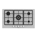 HISENSE GM973XF PIANO COTTURA A GAS DA INCASSO 5 FUOCHI ACCIAIO