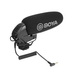 BOYA BY-BM3032 microfono Nero Microfono per videocamera digitale