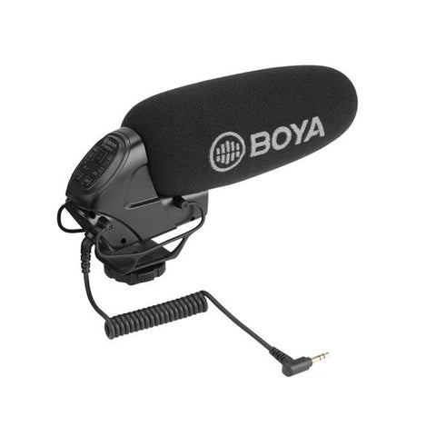 BOYA BY-BM3032 microfono Nero Microfono per videocamera digitale