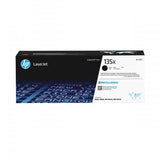HP LaserJet Cartuccia Toner Nero Originale 135X ad alta capacit (Toner HP 135X / W1350X Black)