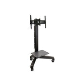 Ergotron Neo-Flex Mobile MediaCenter UHD Carrello multimediale Nero Pannello piatto