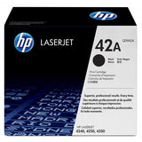 HP 42A TONER NERO PER LASERJET 4250-4350 Q5942A