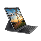 LOGITECH iPAD PRO 12.9 COVER + TASTIERA BLUETOOTH QWERTY NERA
