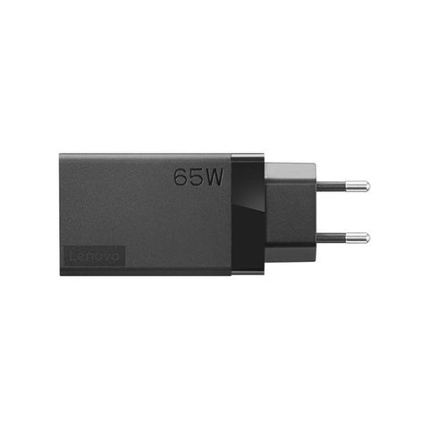 LENOVO TRAVEL ADAPTER ALIMENTATORE 65W USB-C 100-240 V PER THINKBOOK 14 G2 ITL 15 G2 ITL THINKPAD E14 GEN 2 P14S GEN 1 YOGA SLIM 7 CARBON