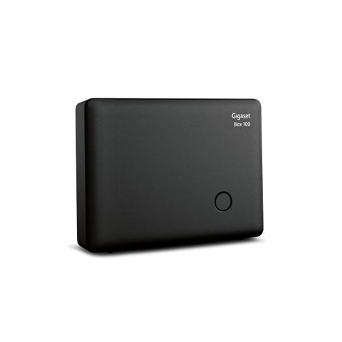Gigaset Box 100 stazione base DECT Nero (Box 100 Dect Base Station - Black EU PLUG - Warranty: 12M)