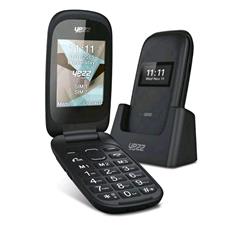 YEZZ Z51 DUAL SIM 2.4" SENIOR PHONE CLAMSHELL TASTO SOS BLUETOOTH BASETTA DI RICARICA INCLUSA ITALIA BLACK