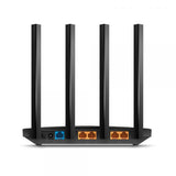 TP-Link Router Gbit Dual Band AC1200 5 porte 4+1 antenne Archer C6